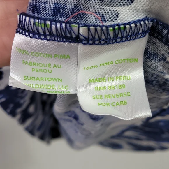 Lilly pulitzer Cori mini Pima cotton dress beach bathers - Picture 7 of 7